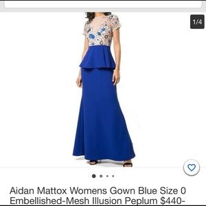 Aidan Mattox evening gown …size 6